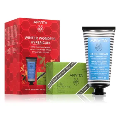 Apivita Hand Care Winter Wonders Hypericum vánoční dárková sada