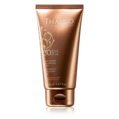 Thalgo Age Defence Sun Lotion opalovací tělové mléko s omlazujícím účinkem SPF 30 150 ml