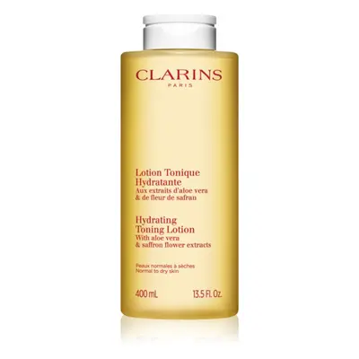 Clarins Cleansing Hydrating Toning Lotion hydratační tonikum pro normální až suchou pleť 400 ml