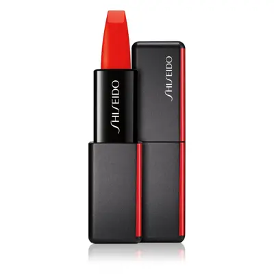 Shiseido ModernMatte Powder Lipstick matná pudrová rtěnka odstín 509 Flame (Geranium) 4 g