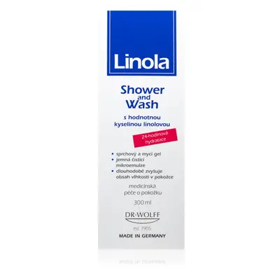 Linola Shower and Wash hypoalergenní sprchový gel 300 ml