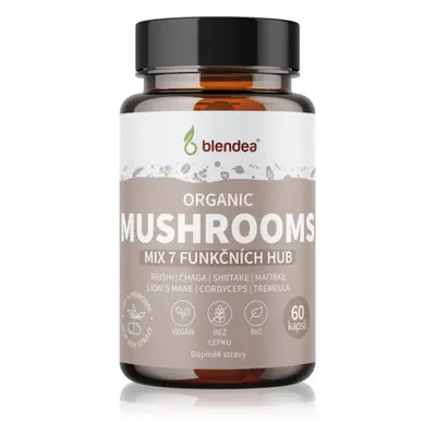 Blendea Mushrooms BIO kapsle pro udržení vitality 60 cps