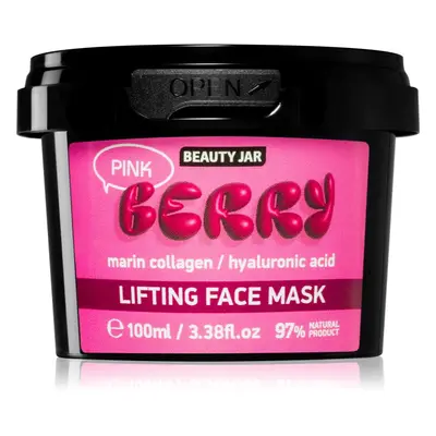 Beauty Jar Berry Pink zpevňující pleťová maska 100 ml