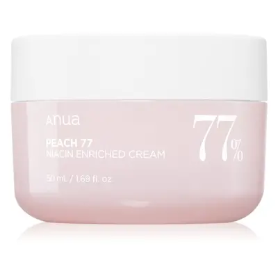 Anua Peach 77% Niacin Enriched Cream obnovující hydratační krém 50 ml