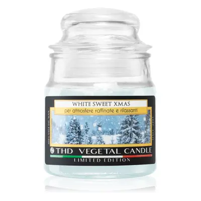 THD Vegetal White Sweet Xmas vonná svíčka 100 g