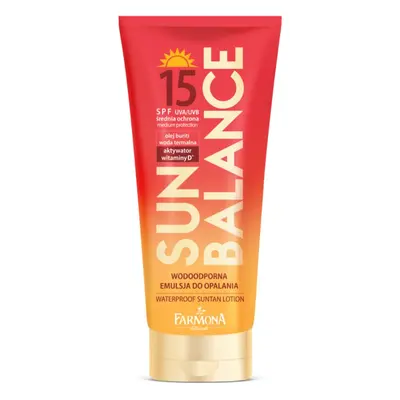 Farmona Sun Balance voděodolné mléko na opalování SPF 15 150 ml