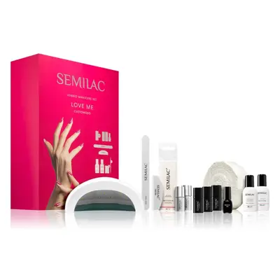 Semilac UV Hybrid Love Me set pro perfektní manikúru