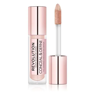 Makeup Revolution Conceal & Define tekutý korektor odstín C0,5 4 g