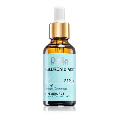 Delia Cosmetics Hyaluronic Acid vyplňující sérum na obličej, krk a dekolt 30 ml