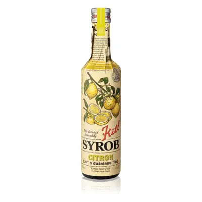 Kitl Syrob Citron s dužninou sirup pro přípravu nápoje 500 ml