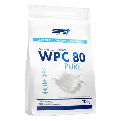 SFD Nutrition WPC 80 Pure syrovátkový protein bez laktózy příchuť Natural 700 g