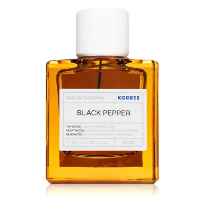 Korres Black Pepper toaletní voda pro muže 50 ml