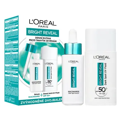 L’Oréal Paris Bright Reveal vyrovnávací péče proti pigmentovým skvrnám výhodné balení