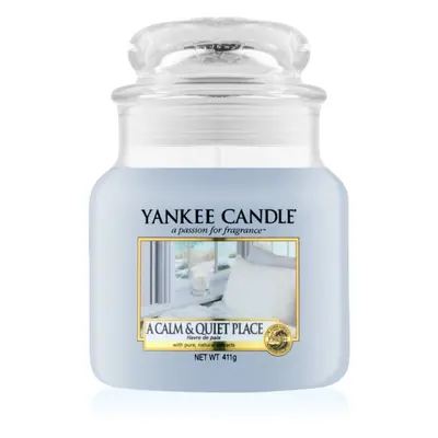 Yankee Candle A Calm & Quiet Place vonná svíčka Classic velká 411 g