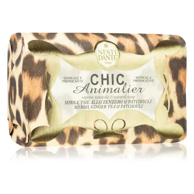 Nesti Dante Chic Animalier Bronze Leopard tuhé mýdlo 250 g