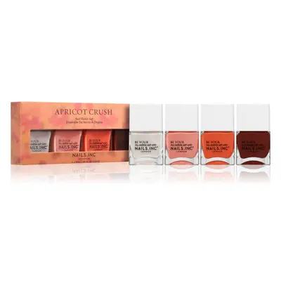 Nails Inc. Apricot Crush sada laků na nehty