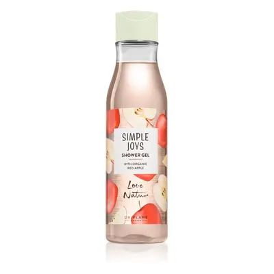 Oriflame Love Nature Simple Joys osvěžující sprchový gel Organic Red Apple 250 ml