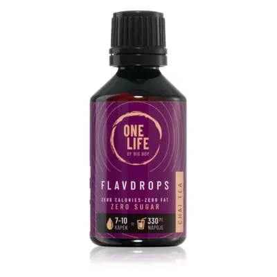 Big Boy One Life Flavdrops dochucovadlo bez cukru příchuť Chai Tea 50 ml