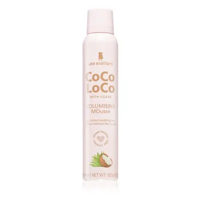 Lee Stafford CoCo LoCo Agave luxusní objemová pěna pro jemné a zplihlé vlasy 200 ml