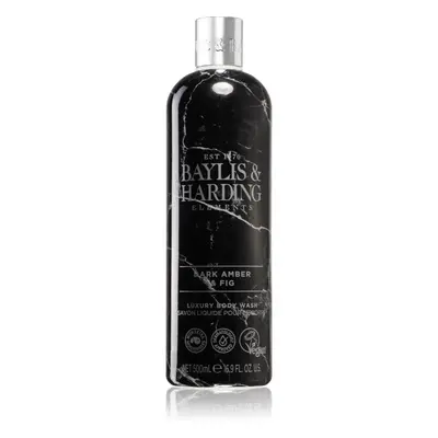 Baylis & Harding Elements Dark Amber & Fig luxusní sprchový gel 500 ml