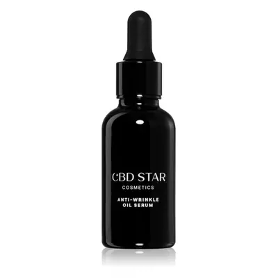 CBD Star Cosmetics ANTI WRINKLER OIL SERUM antioxidační olejové sérum na obličej 30 ml