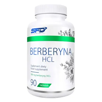 SFD Nutrition Berberine HCl kapsle pro udržení normální hladiny cukru v krvi 90 tbl