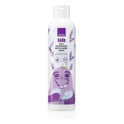 Avon Kids Lavender koupelový přípravek 2 v 1 200 ml