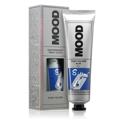 MOOD Paint Colors permanentní barva na vlasy odstín Blue 100 ml