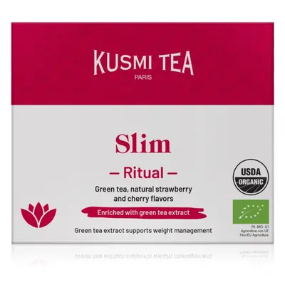 Kusmi Tea Slim Ritual porcovaný čaj v BIO kvalitě 18 ks