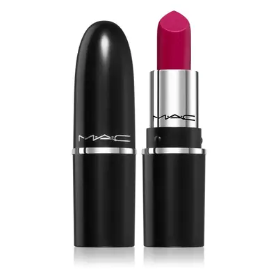 MAC Cosmetics MACximal Sleek Satin Lipstick Mini saténová rtěnka pro dokonalý vzhled odstín REBE