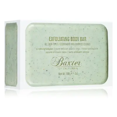 Baxter of California Exfoliating Body Bar Cedarwood & Oakmoss Essence exfoliační tělové mýdlo pr