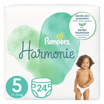 Pampers Harmonie Size 5 jednorázové pleny 11-16 kg 24 ks