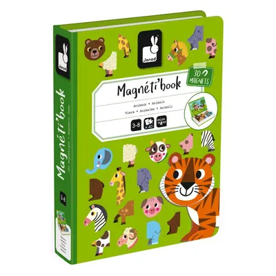 Janod Magnetibook Animals magnetická deska 1 ks