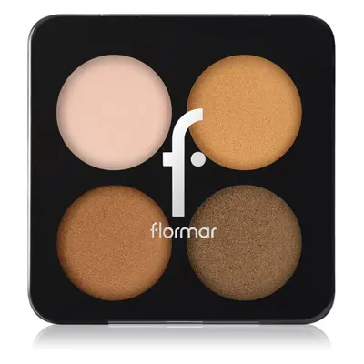 flormar Color Eyeshadow Palette paletka očních stínů odstín 003 Bronze Goddess 6 g