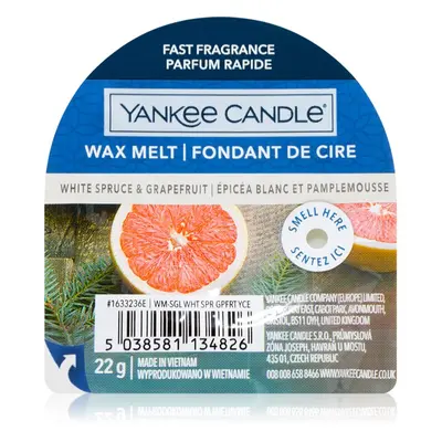 Yankee Candle White Spruce & Grapefruit vosk do aromalampy 22 g