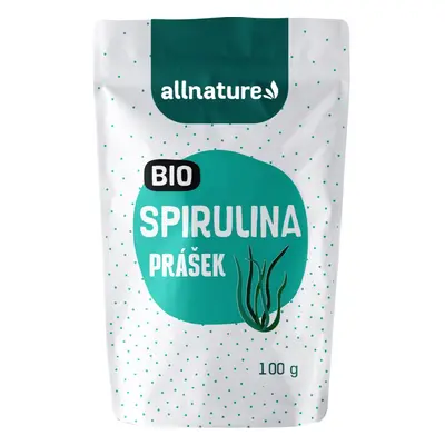 Allnature Spirulina BIO přírodní antioxidant v BIO kvalitě 100 g