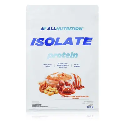 Allnutrition Isolate Protein syrovátkový izolát příchuť Caramel Salted Peanut Butter 908 g