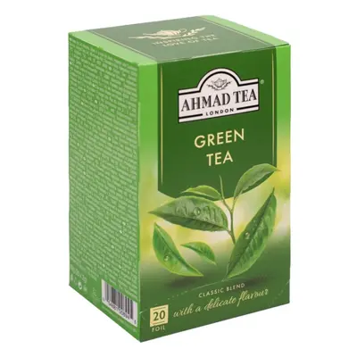 Ahmad Tea Green Tea zelený čaj v sáčku 20x2 g