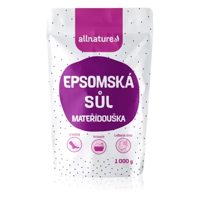 Allnature Epsomská sůl Mateřídouška sůl do koupele 1000 g