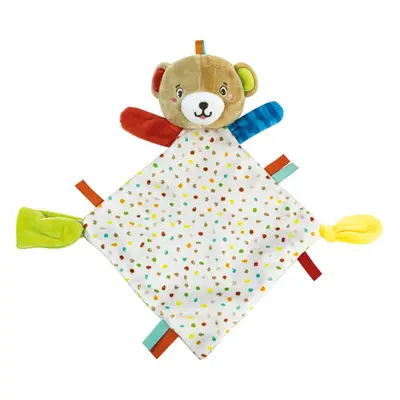 Clementoni Baby Lovely Bear Comforter plyšová hračka 1 ks