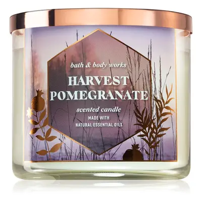 Bath & Body Works Harvest Pomegranate vonná svíčka I. 411 g