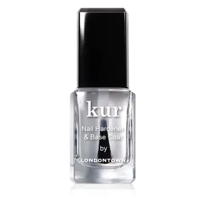 LONDONTOWN Kur Nail Hardener & Base Coat podkladový lak na nehty 12 ml