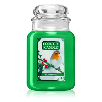 Country Candle Hollyberry vonná svíčka 737 g