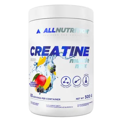 Allnutrition Creatine Muscle Max podpora sportovního výkonu příchuť Mango & Blackberry 500 g