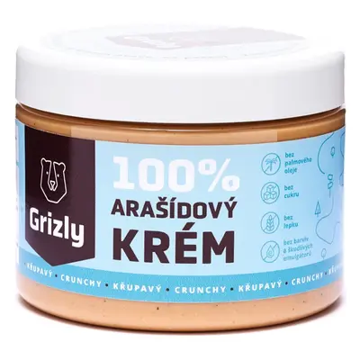 Grizly Arašídový krém křupavý ořechová pomazánka 500 g