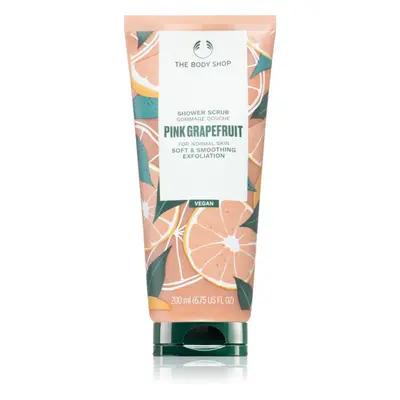 The Body Shop Pink Grapefruit Shower Scrub tělový sprchový peeling 200 ml