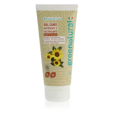 Greenatural Hair Conditioner Sunflower & Shea Butter vyživující kondicionér na vlasy s bambuckým