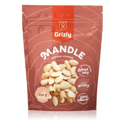 Grizly Mandle loupané ořechy loupané 250 g