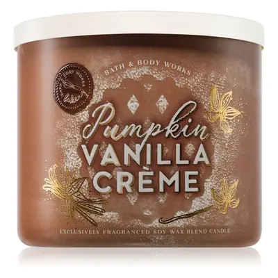 Bath & Body Works Pumpkin Vanilla Crème vonná svíčka 411 g