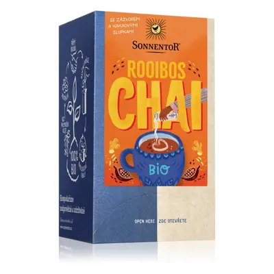 SONNENTOR Chai Rooibos porcovaný čaj 18 ks